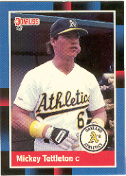 1988 Donruss Baseball Cards    103     Mickey Tettleton